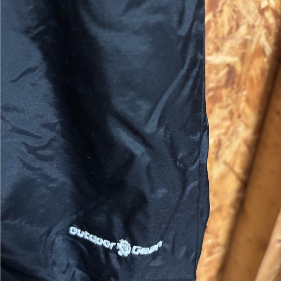 Kids Black Insulated Ski Pants - Picture 4 of 7